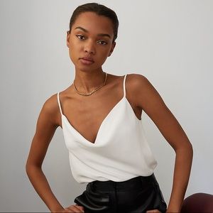 Cowlneck Camisole Purple - Babaton